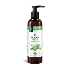 Gel d'aloe vera natif 97% BIO